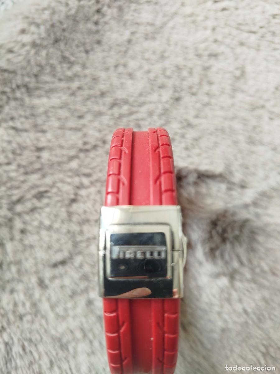 Vintage: Reloj Pirelli PZero Tempo Negro Rojo - Foto 3