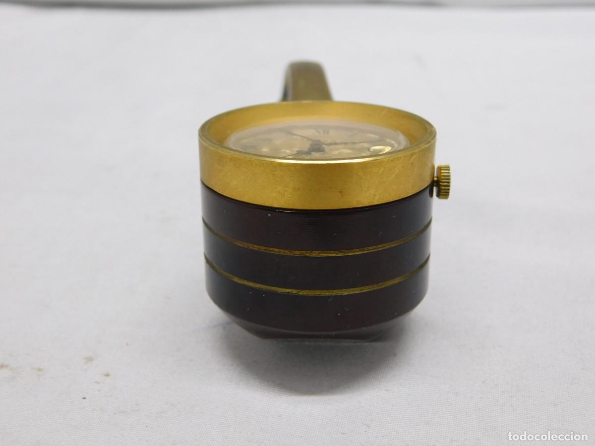 Vintage: RELOJ EN FORMA DE PIPA - ISBEN - Foto 4
