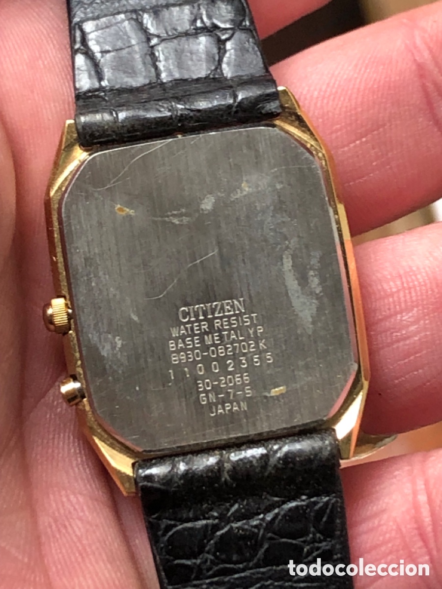 Vintage: Reloj citizen digital anal&oacute;gico - Foto 5