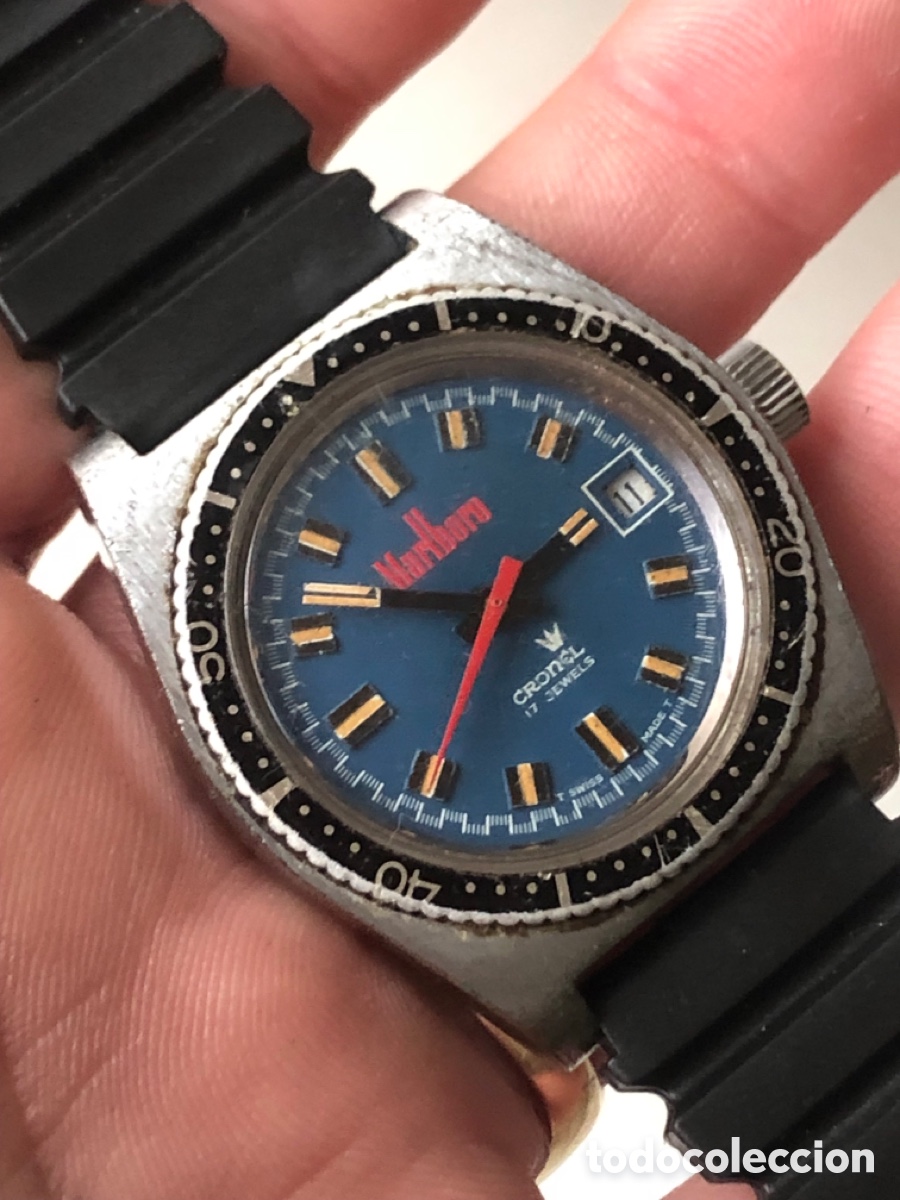 Vintage: Reloj diver de cuerda vintage - Foto 3