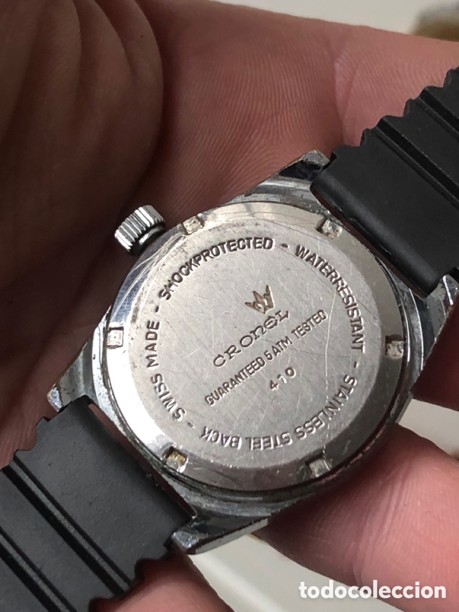 Vintage: Reloj diver de cuerda vintage - Foto 7