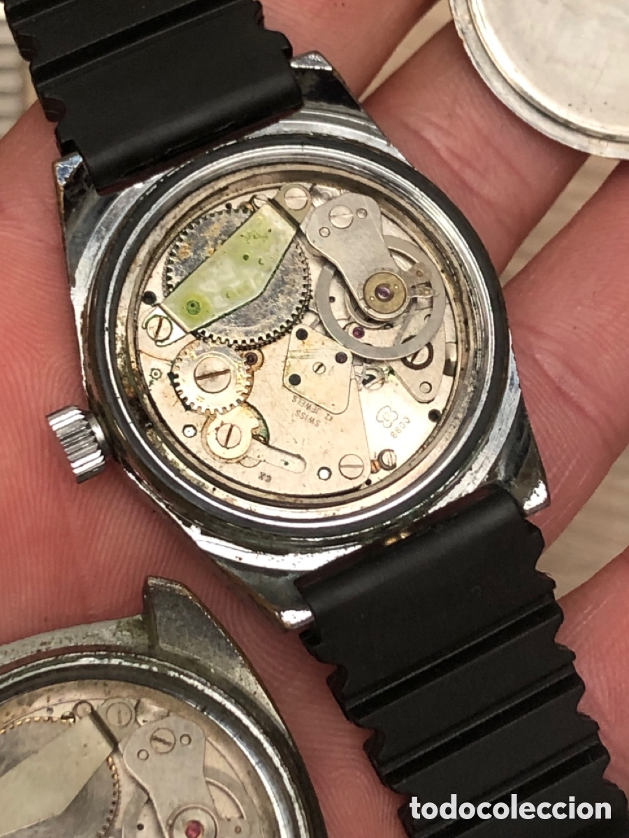 Vintage: Reloj diver de cuerda vintage - Foto 8