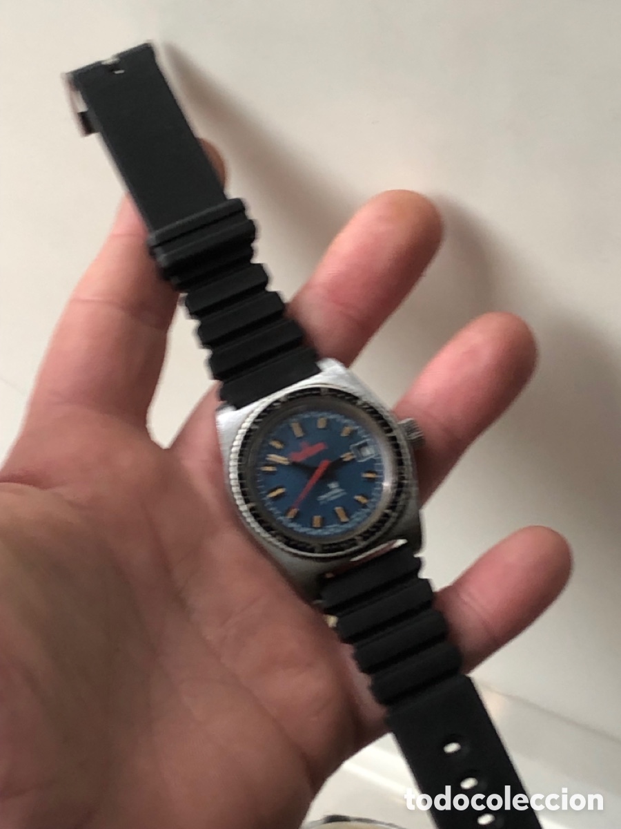 Vintage: Reloj diver de cuerda vintage - Foto 1
