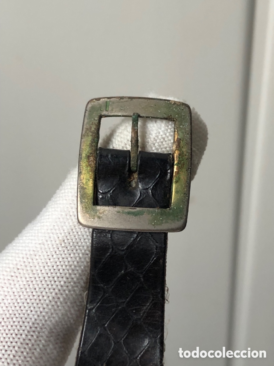 Vintage: Reloj tissot autom&aacute;tico esfera negra - Foto 5