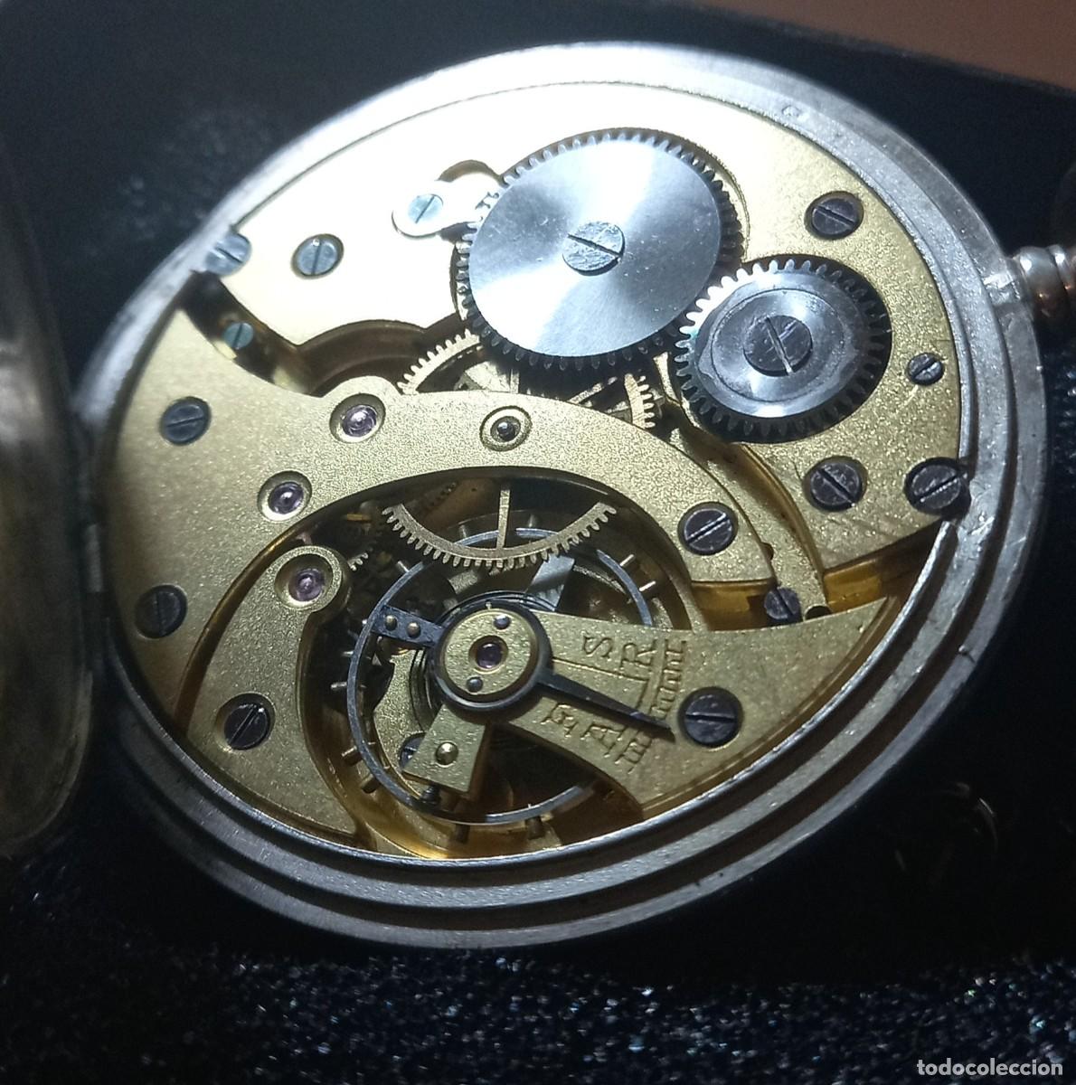 Vintage: RELOJ MASONICO PLATA 800 - Foto 3