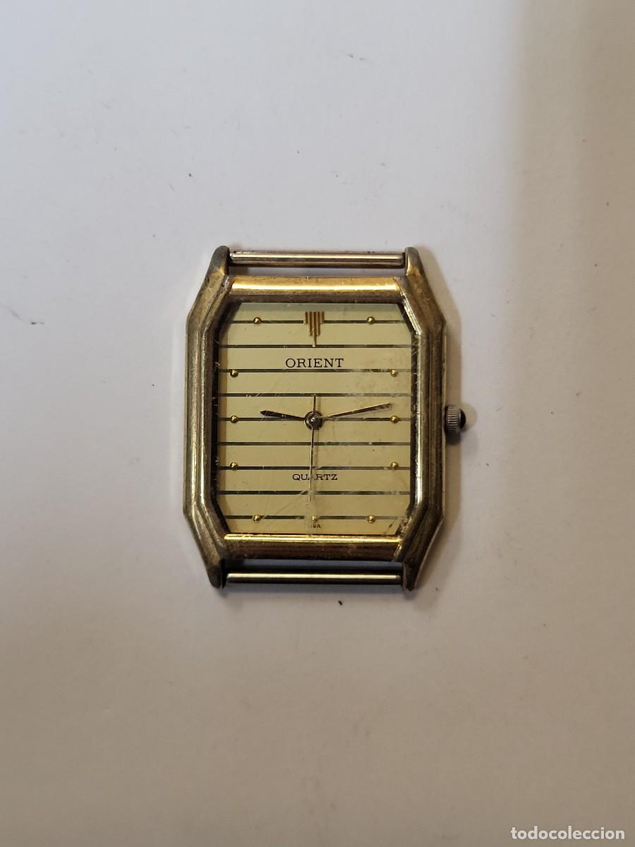 Vintage: Reloj Orient dorado. - Foto 1
