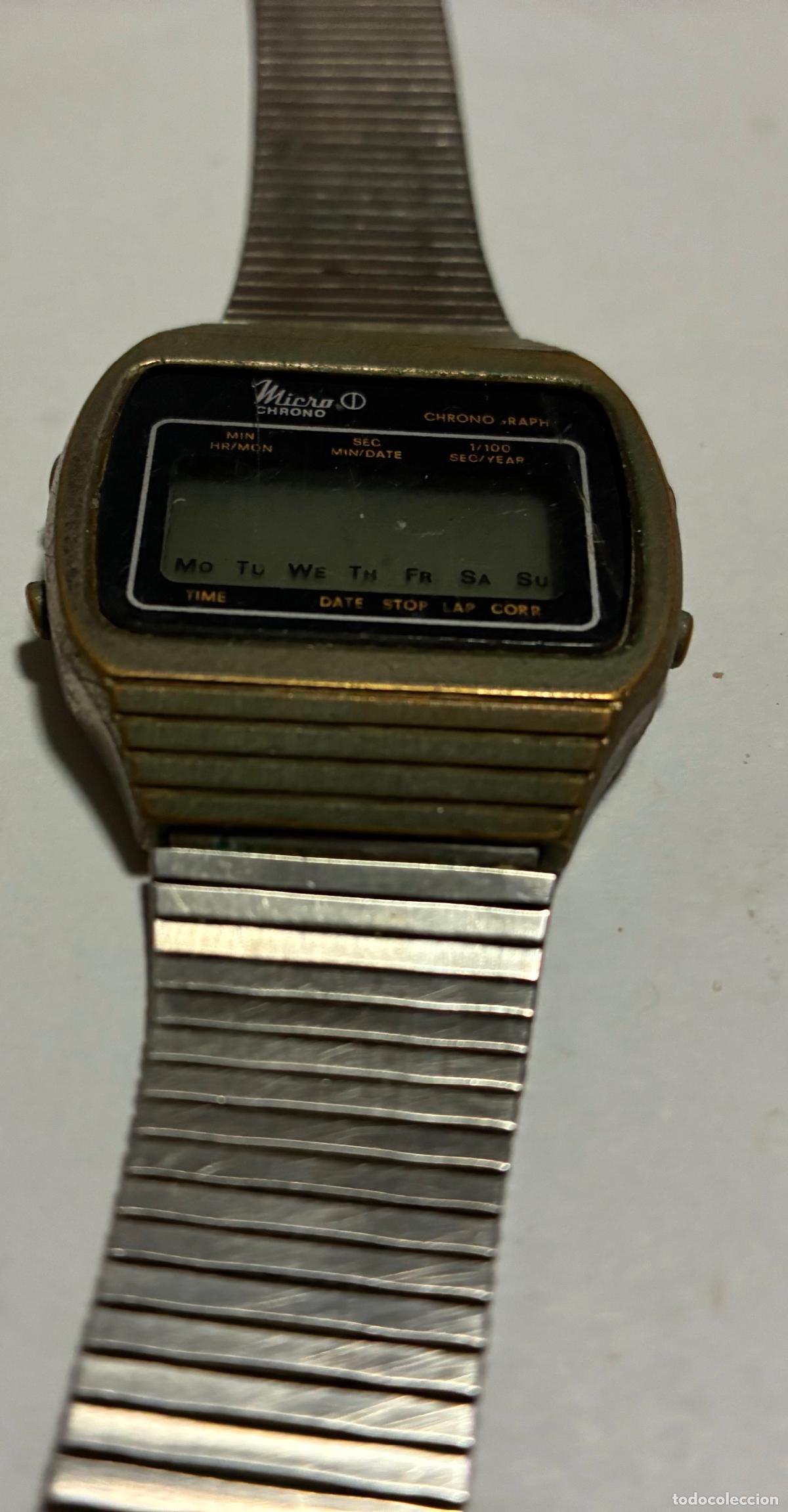 Vintage: ANTIGUO RELOJ VINTAGE MICRO CHRONO - Foto 12