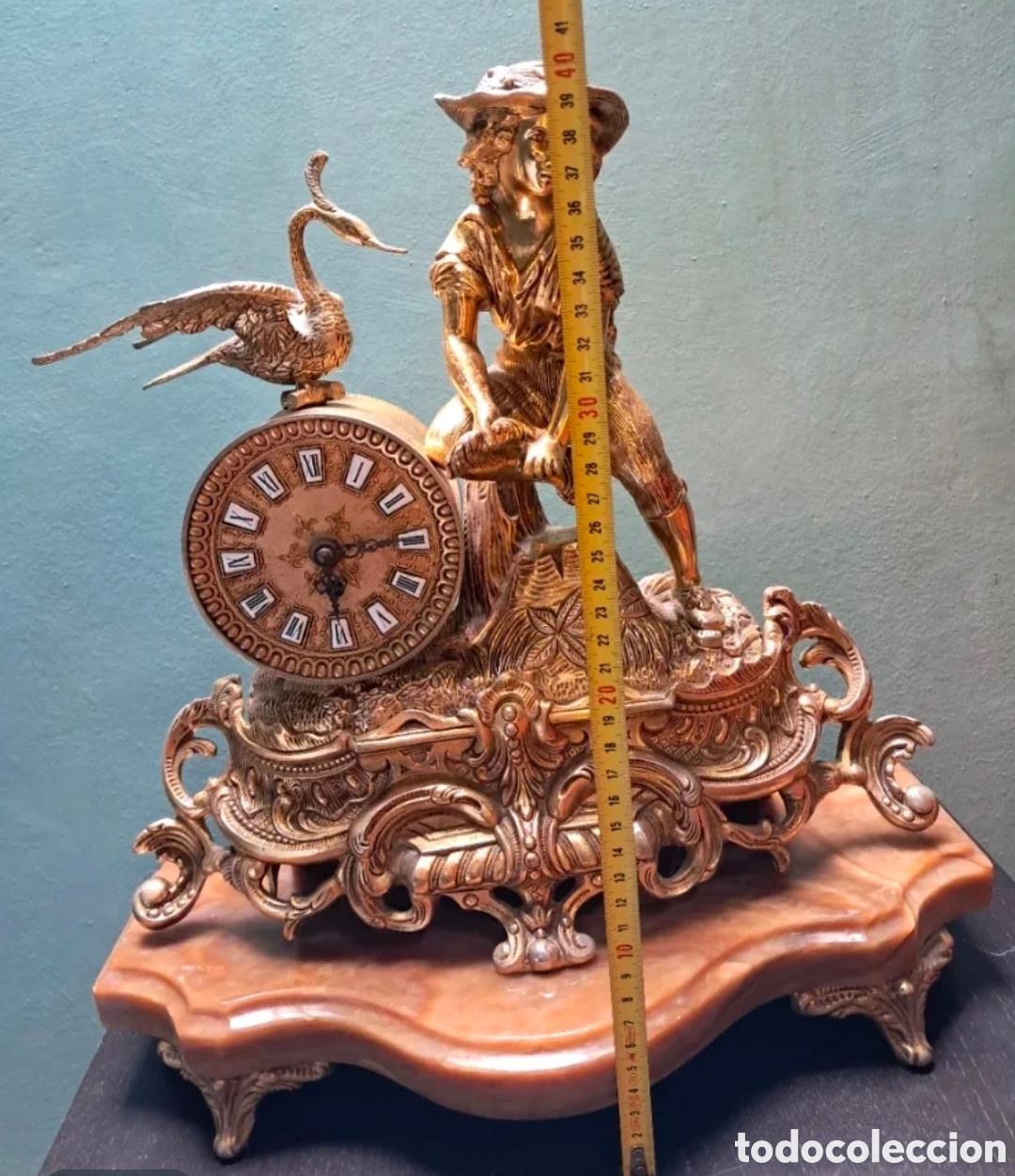 Vintage: Reloj de mesa vintage - Foto 5