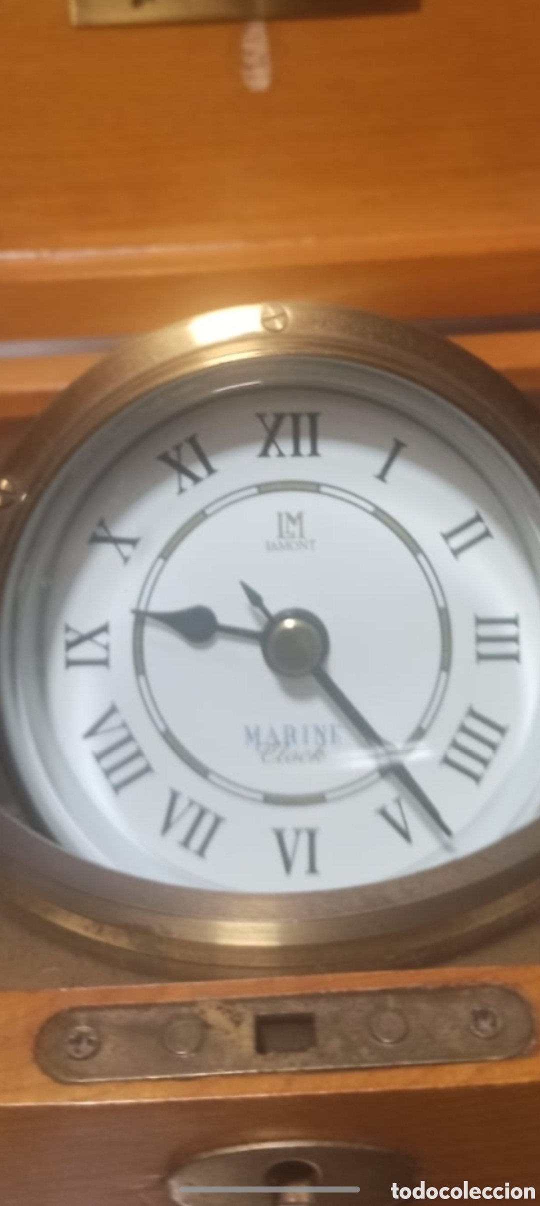 Vintage: Reloj de Barco Lamont Marine Clock - Foto 3