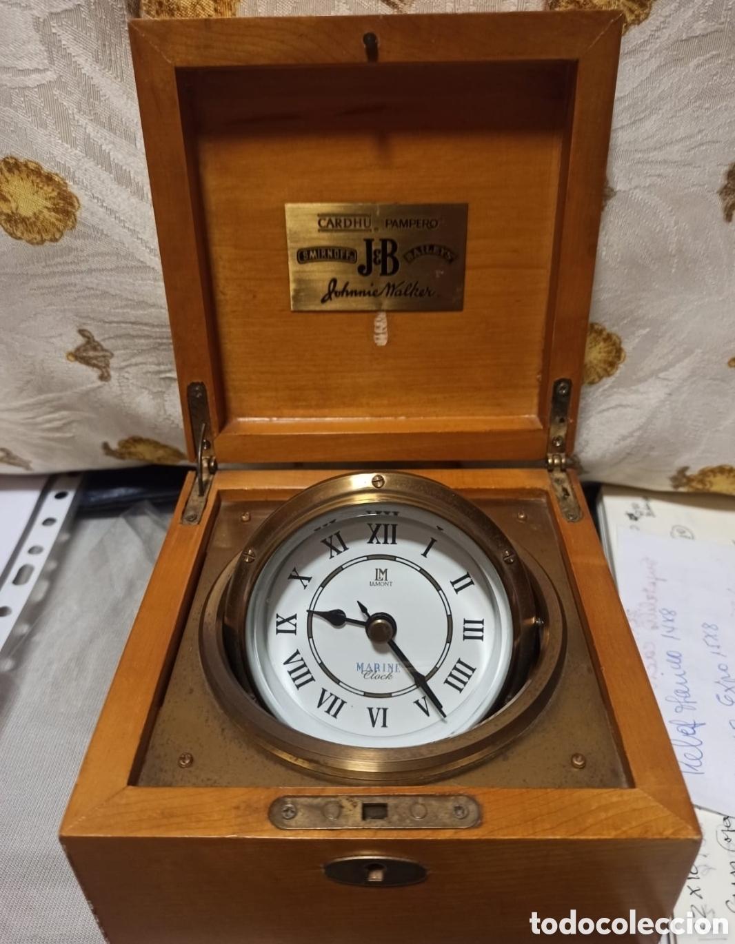 Vintage: Reloj de Barco Lamont Marine Clock - Foto 4