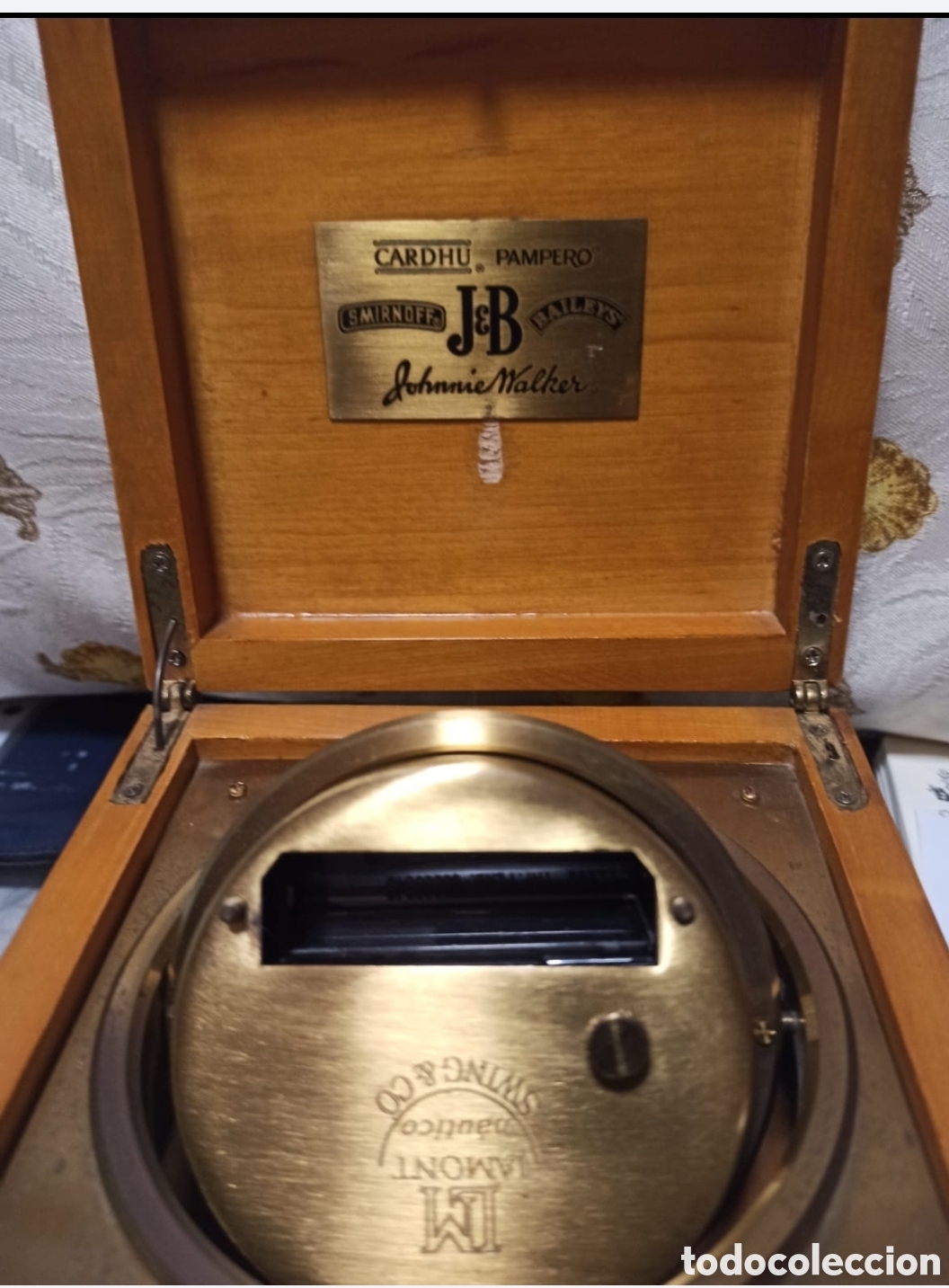 Vintage: Reloj de Barco Lamont Marine Clock - Foto 5