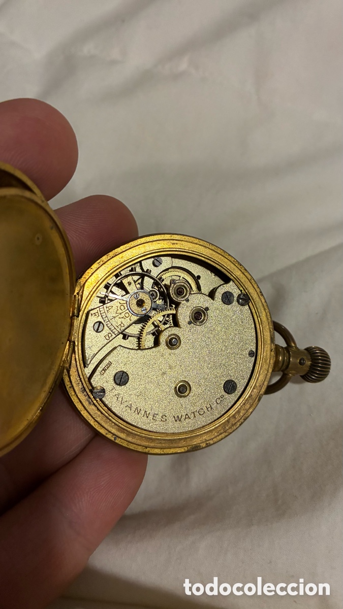 Vintage: Reloj bolsillo caja de oro - Foto 6