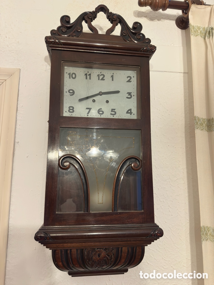 Vintage: Reloj a&ntilde;os 30 Madera - Foto 1