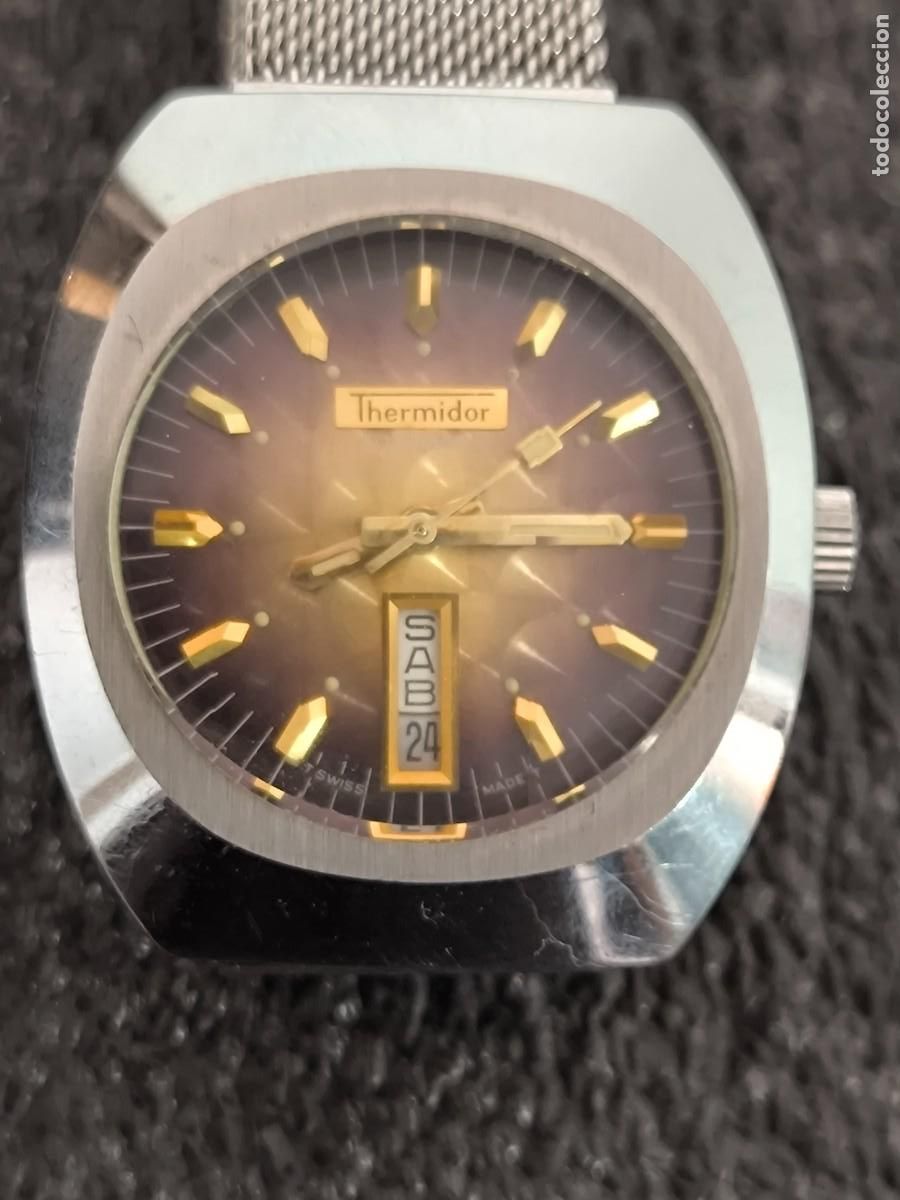Vintage: RELOJ DE PULSERA THERMIDOR AUTOMATICO - Foto 1