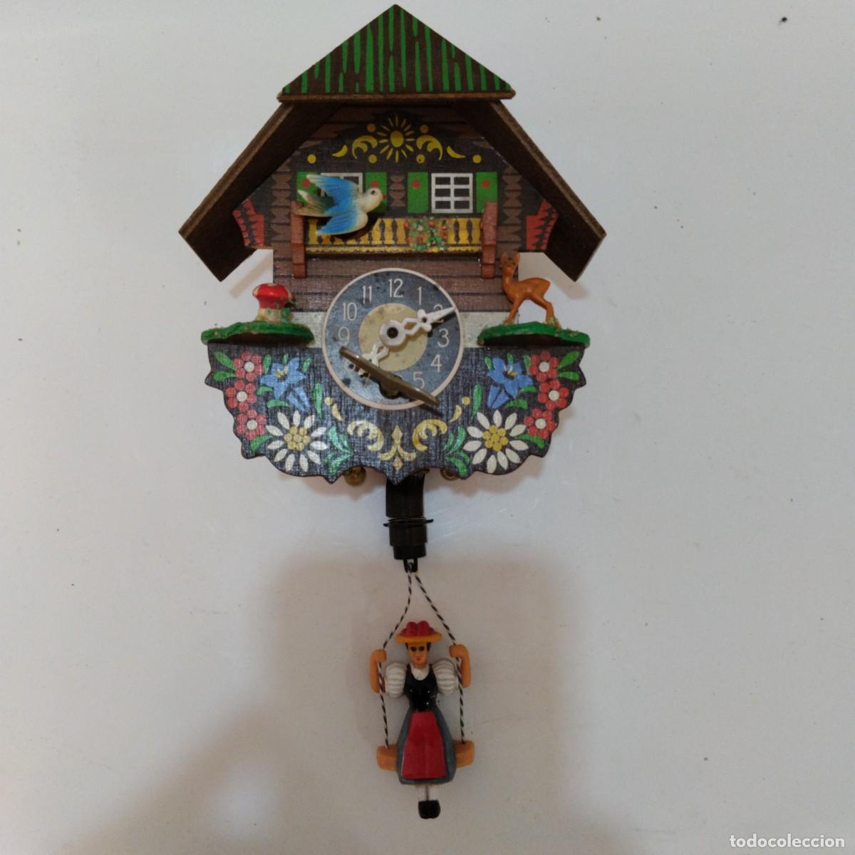 Vintage: Reloj Cucu aleman estilo Chalet - Foto 1