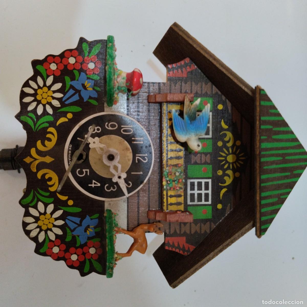 Vintage: Reloj Cucu aleman estilo Chalet - Foto 2
