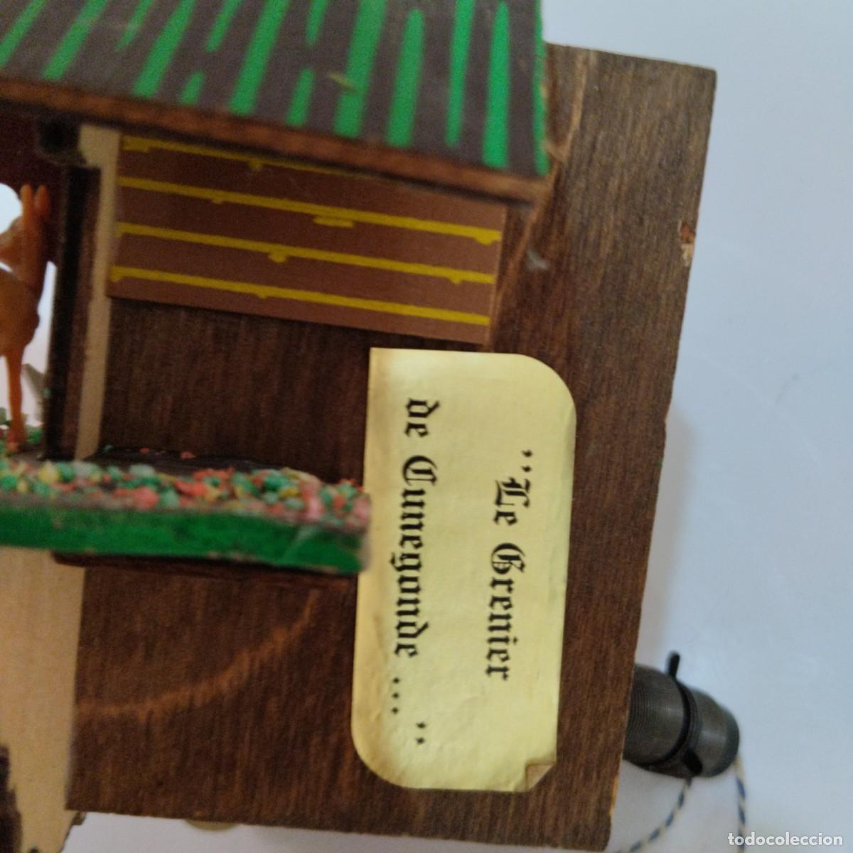 Vintage: Reloj Cucu aleman estilo Chalet - Foto 3