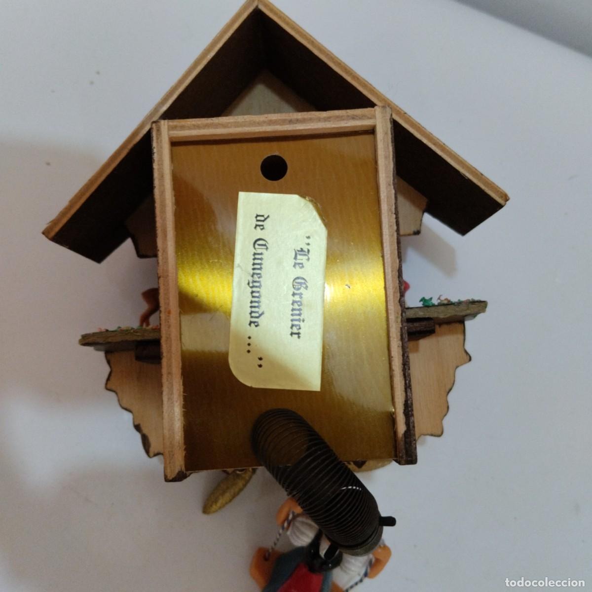 Vintage: Reloj Cucu aleman estilo Chalet - Foto 4