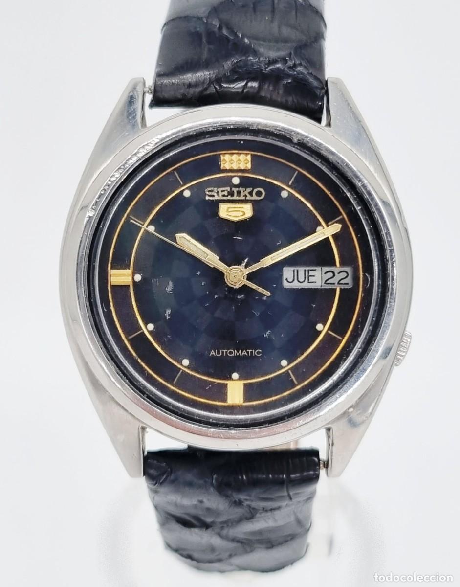 Vintage: Reloj vintage Seiko 5 autom&aacute;tico - Foto 3