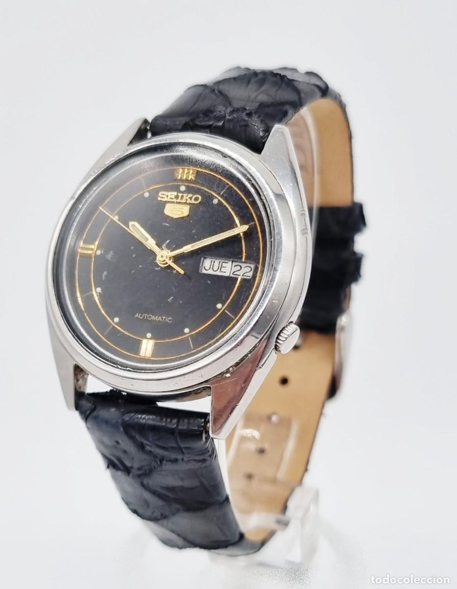 Vintage: Reloj vintage Seiko 5 autom&aacute;tico - Foto 4