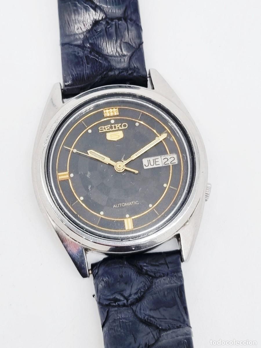 Vintage: Reloj vintage Seiko 5 autom&aacute;tico - Foto 13