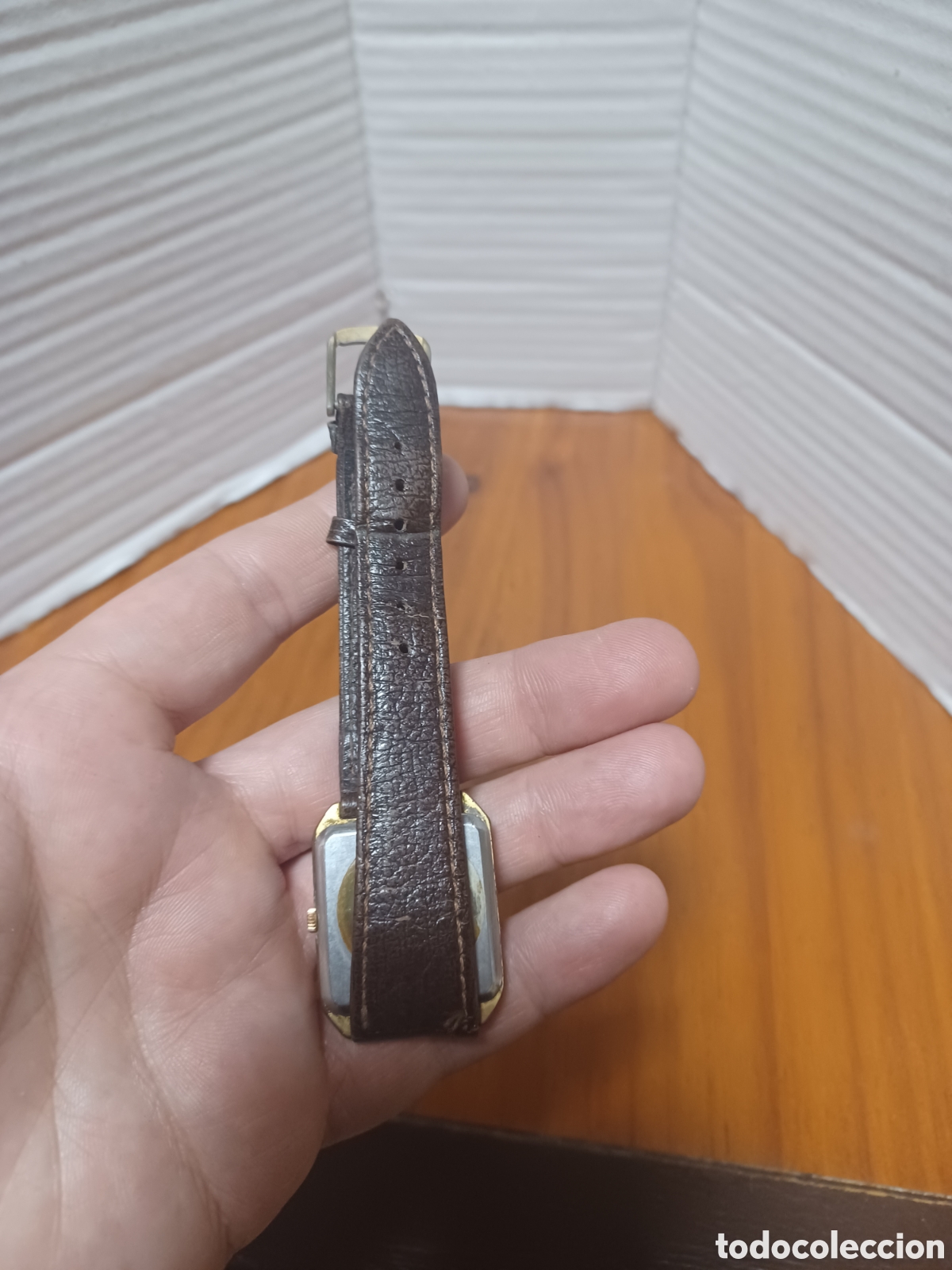 Vintage: Reloj de pulsera Bulova modelo flatline quartz - Foto 4