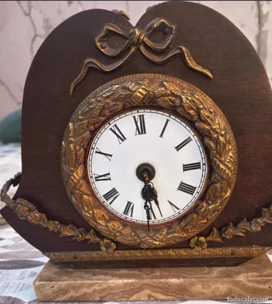 Vintage Watches: Reloj de chimenea antiguo made in Germany