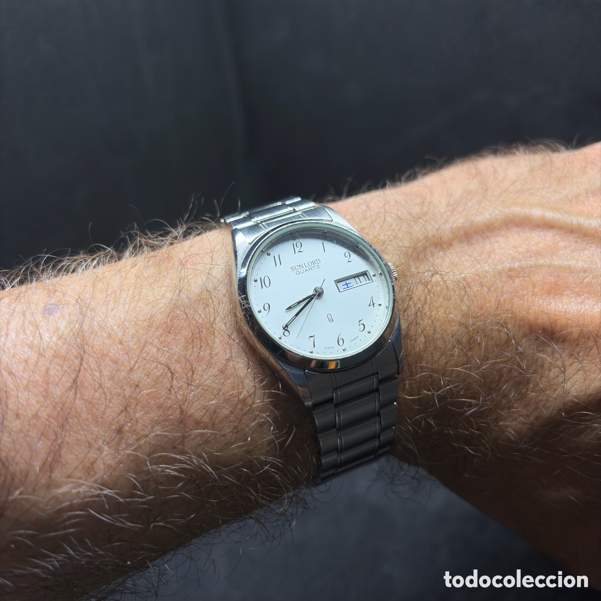 Vintage: Reloj Sunlord 34mm funcionando - Foto 1
