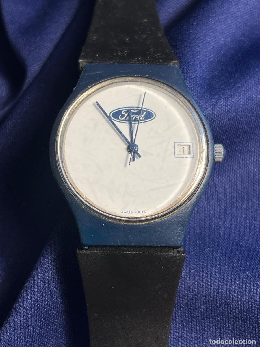 Vintage: Reloj Ford Swiss Made vintage promocional cuarzo fecha coleccion automovil retro