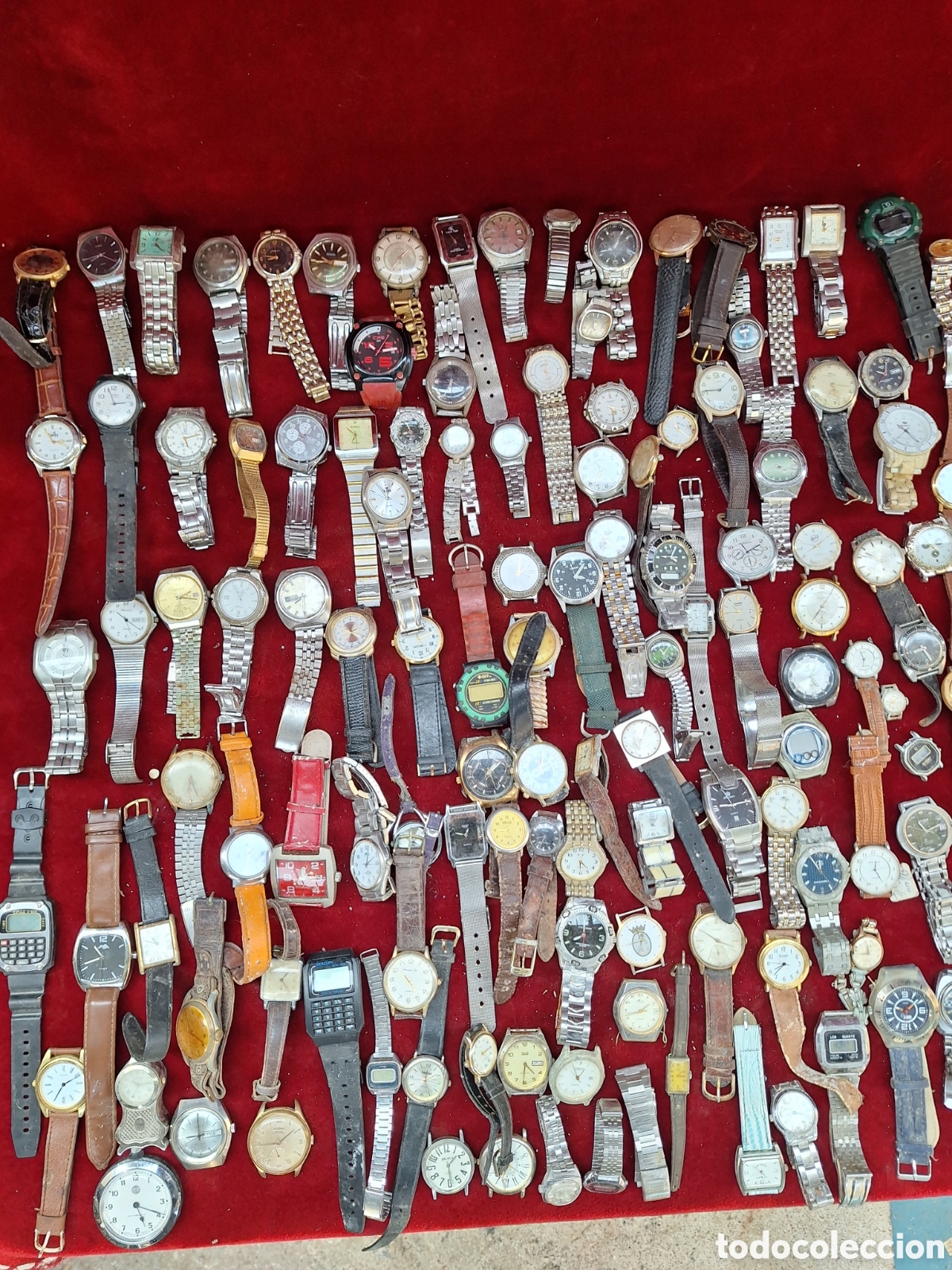 Vintage: Enorme lote de relojes de cuerda y de pila!