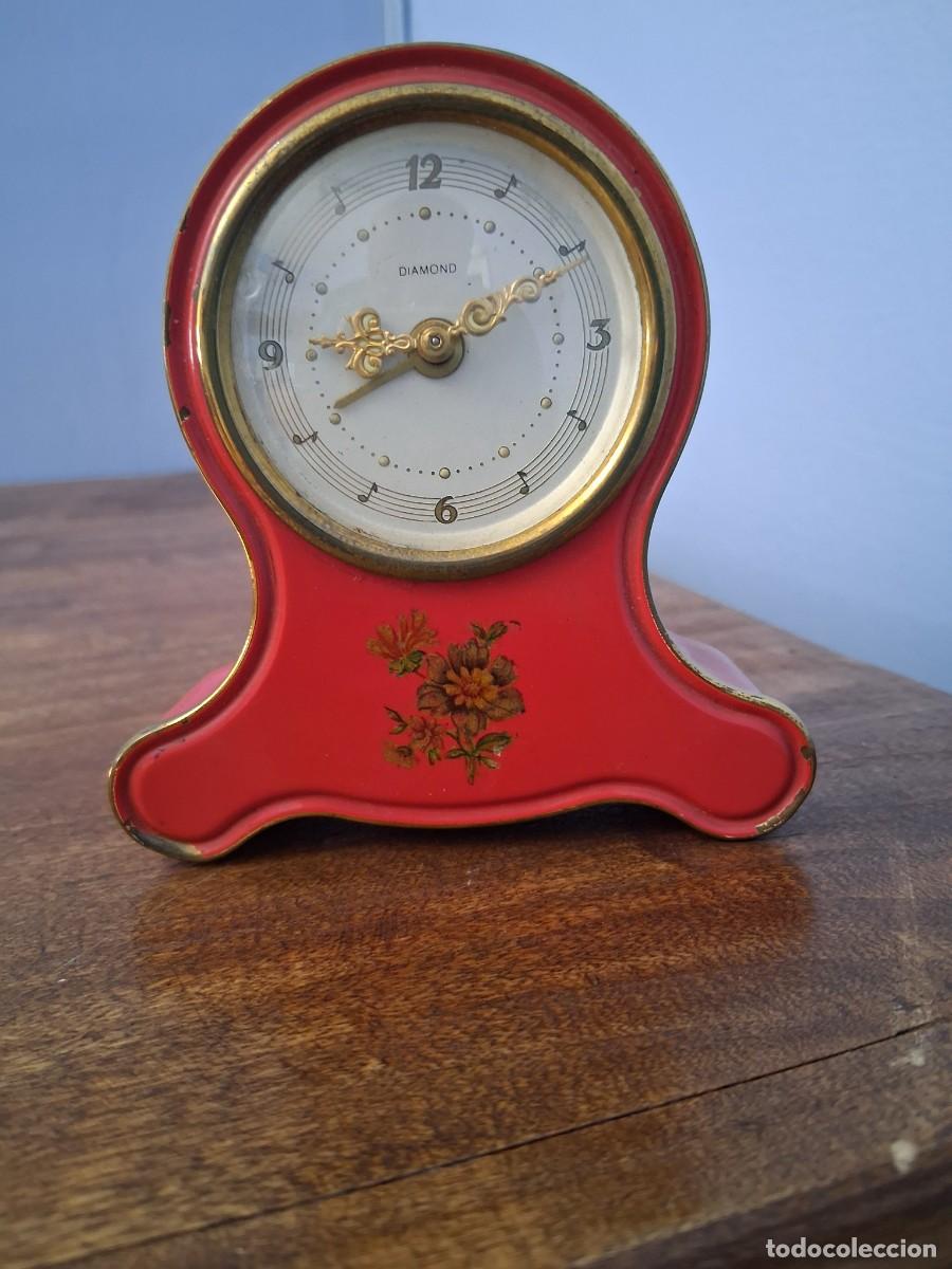 Vintage: Reloj de sobremesa mesa despertador Diamond