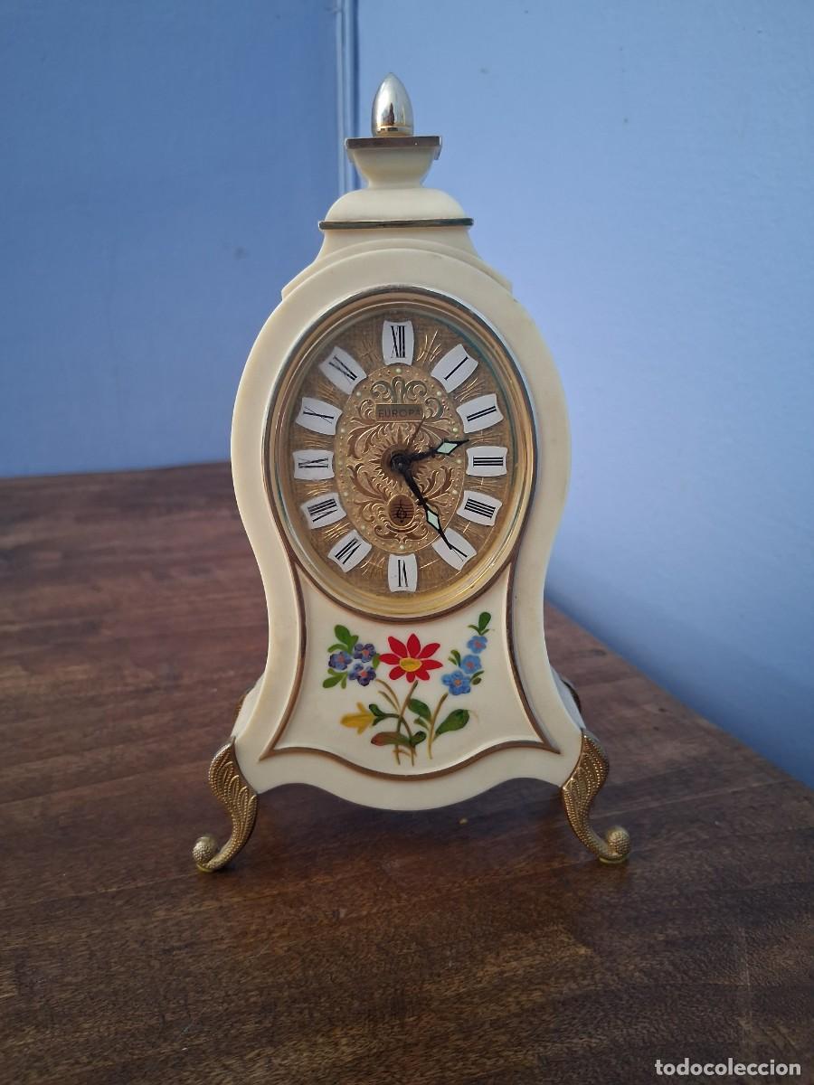 Vintage: Reloj de sobremesa mesa despertador Europa Germany Alemania