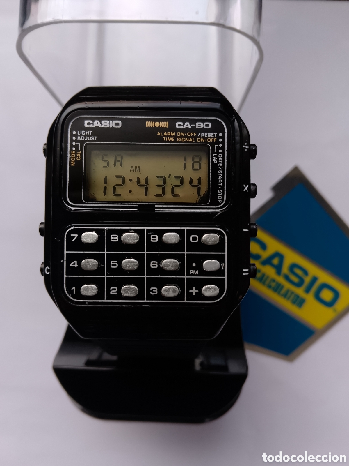Vintage: Reloj Casio Calculadora+Game Ca-90