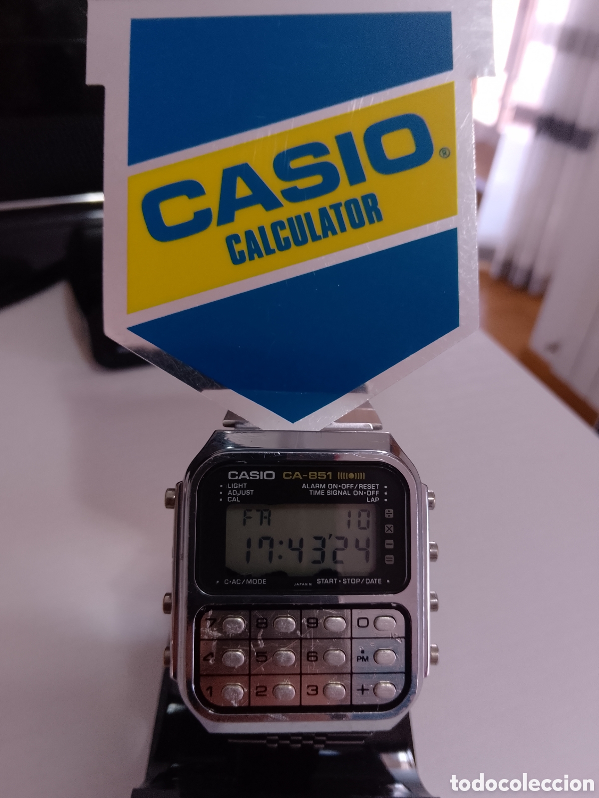 Vintage: Reloj Casio calculadora+Game CA-851 - Foto 3