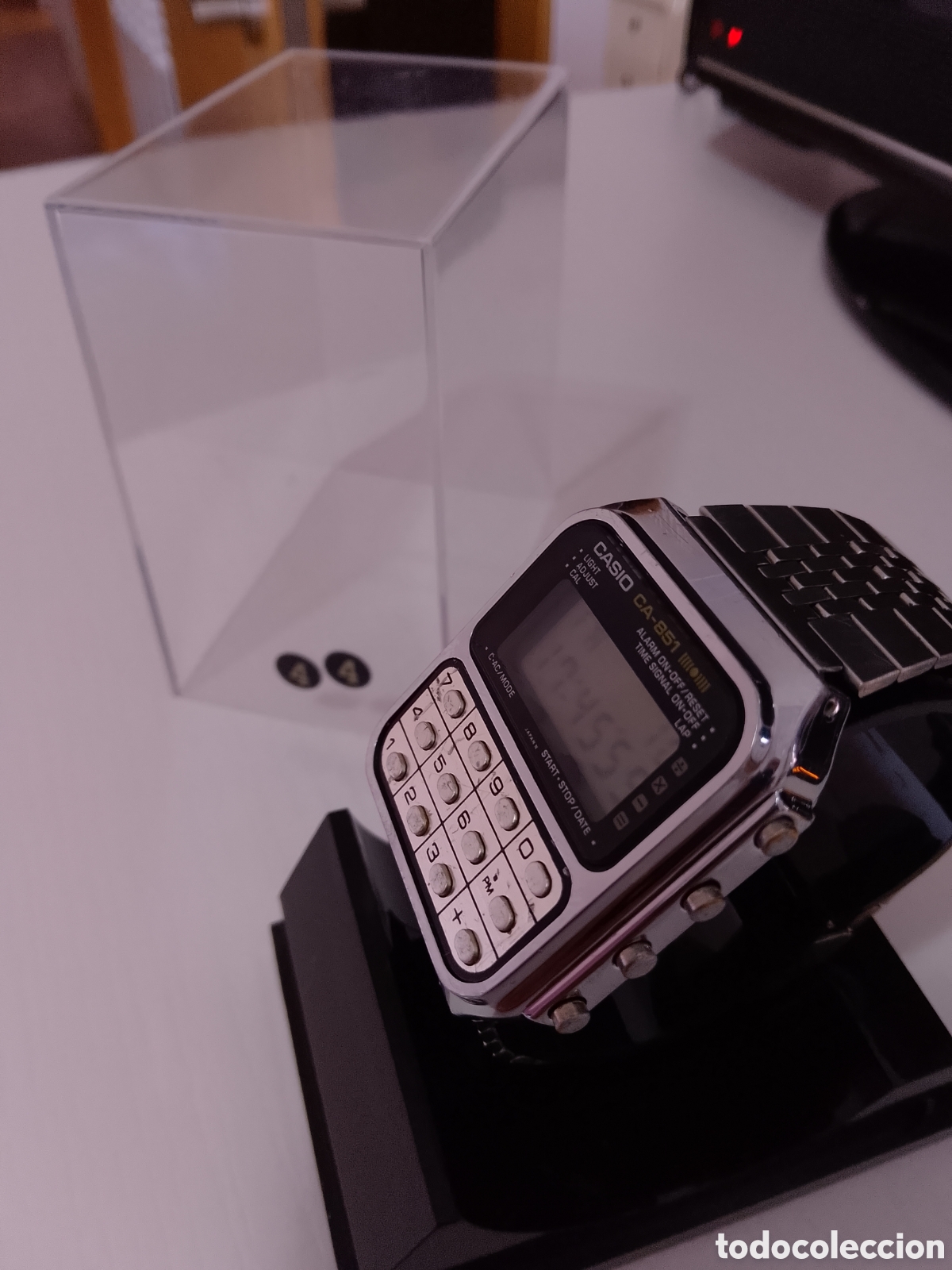 Vintage: Reloj Casio calculadora+Game CA-851 - Foto 5