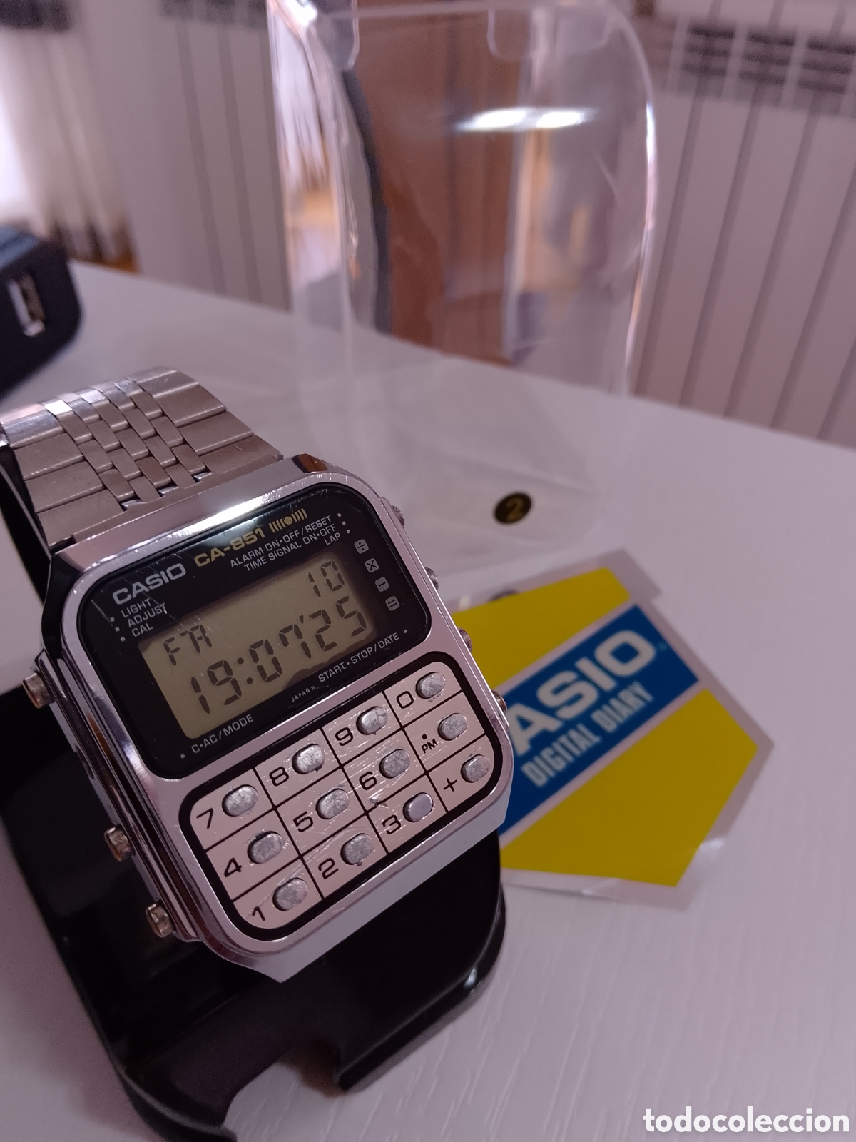 Vintage: Reloj Casio calculadora+Game CA-851 - Foto 1