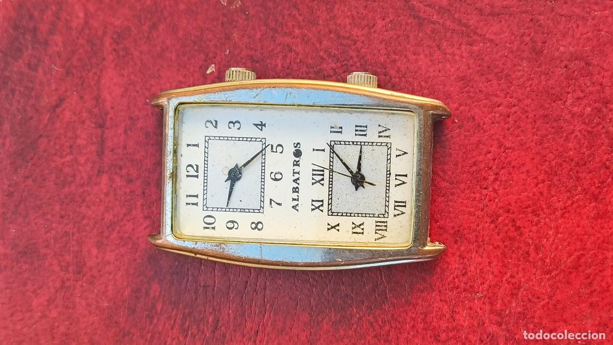 Vintage Watches: Montre homme double fuseau horaire albatros fonctionne