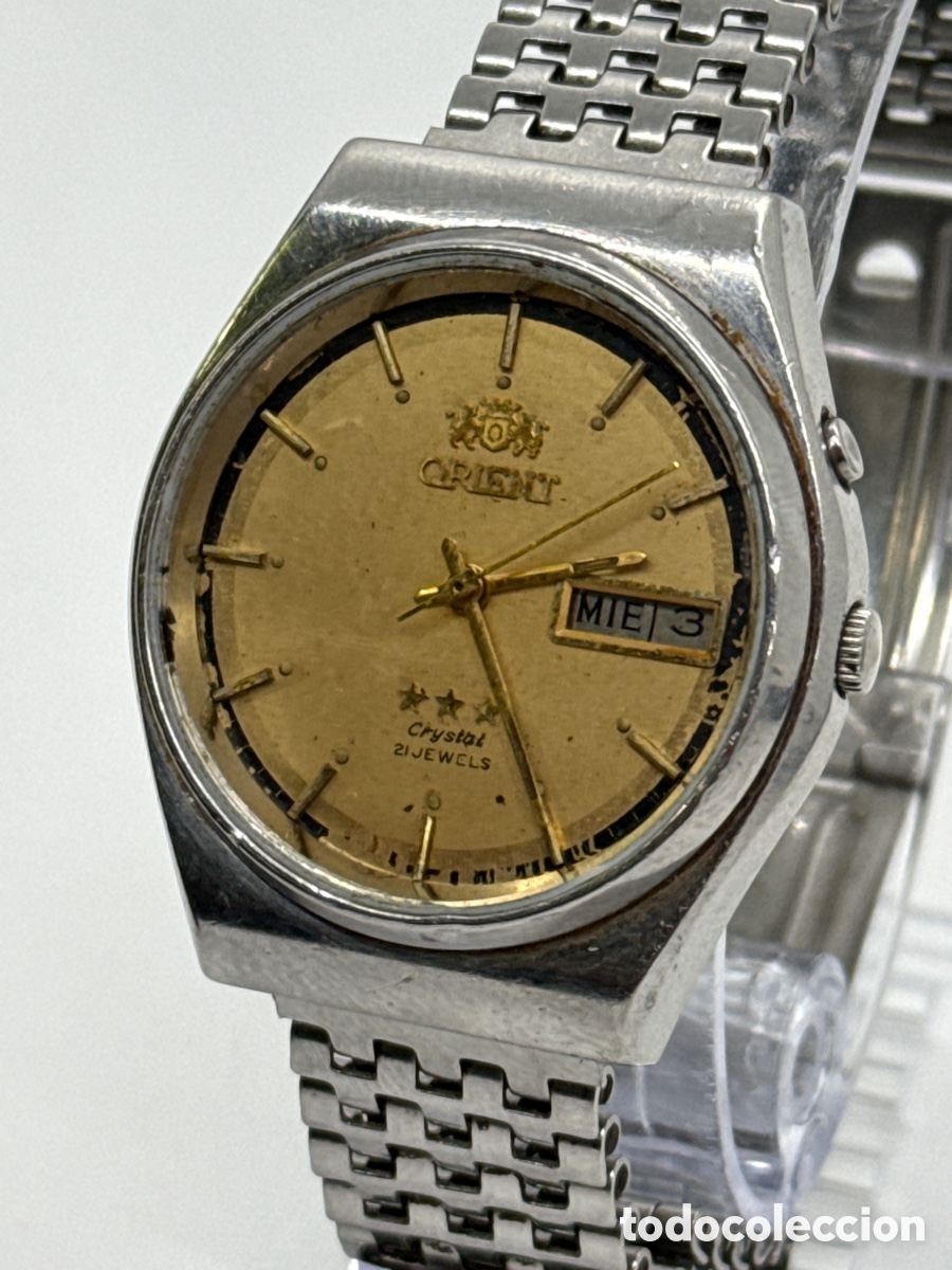 Vintage: Reloj Orient Autom&aacute;tico funciona