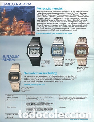 Vintage: Reloj Casio Melody (12 Melodias) - Foto 7