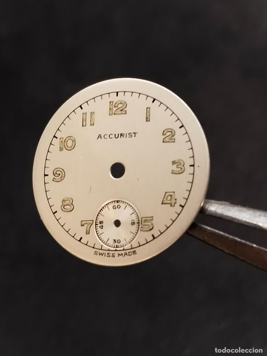 Vintage: Esfera reloj Accurist - Foto 1