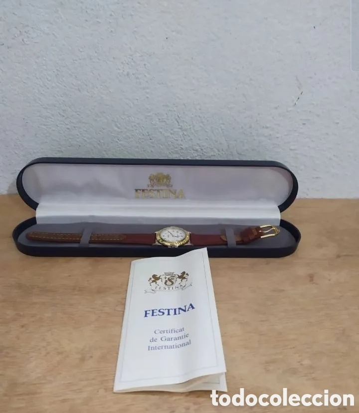 Vintage Watches: RELOJ DE PULSERA FESTINA QUARTZ. ESTUCHE ORIGINAL. SIN USO. ESFERA 25 MM.