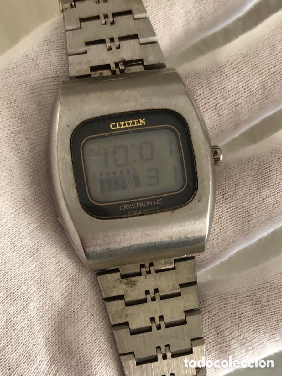Vintage: Reloj citizen digital japon&eacute;s vintage