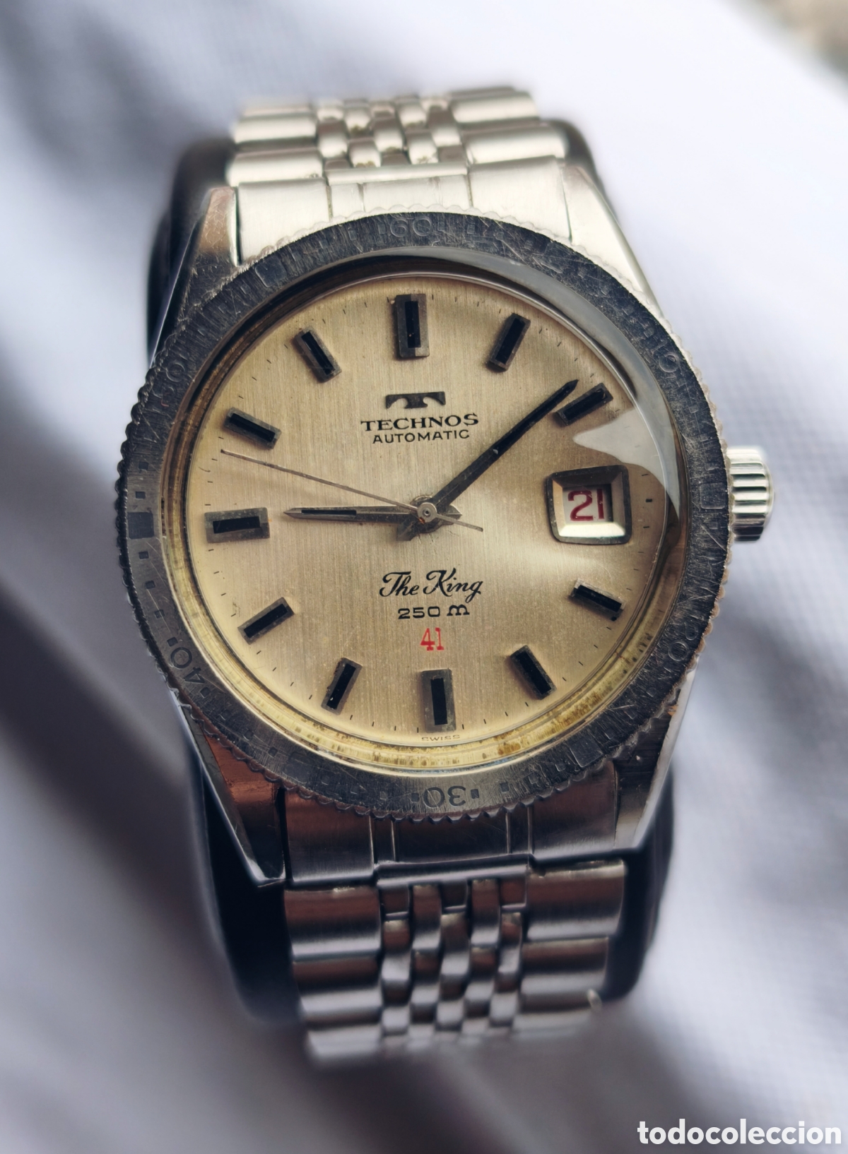 Vintage: Reloj Technos Autom&aacute;tic The King