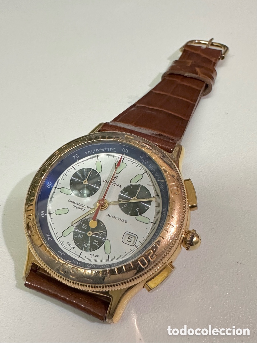 Vintage: Reloj FESTINA CHRONOGRAPH Cal: 251 262 Swiss Vintage