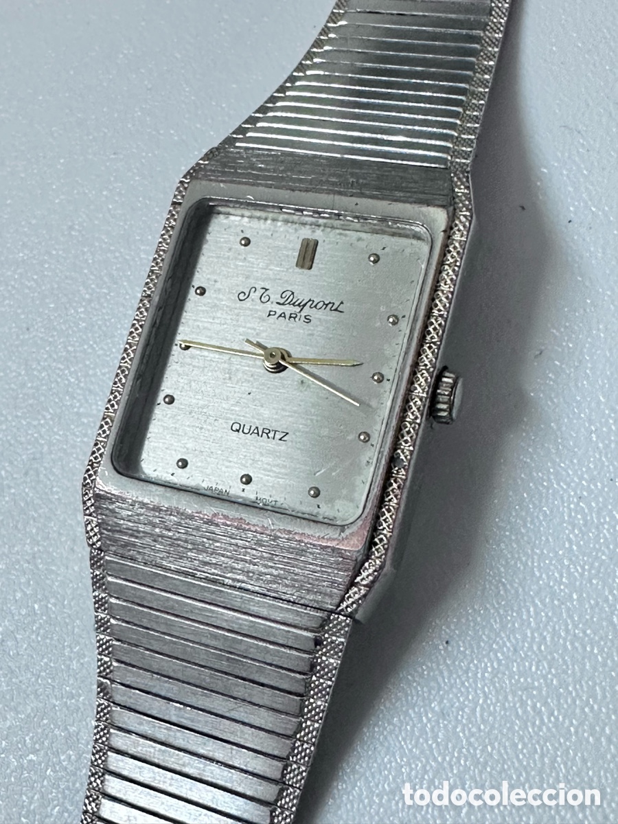 Vintage: Elegante reloj Dupont Paris de los a&ntilde;os 80 con movimiento de cuarzo.