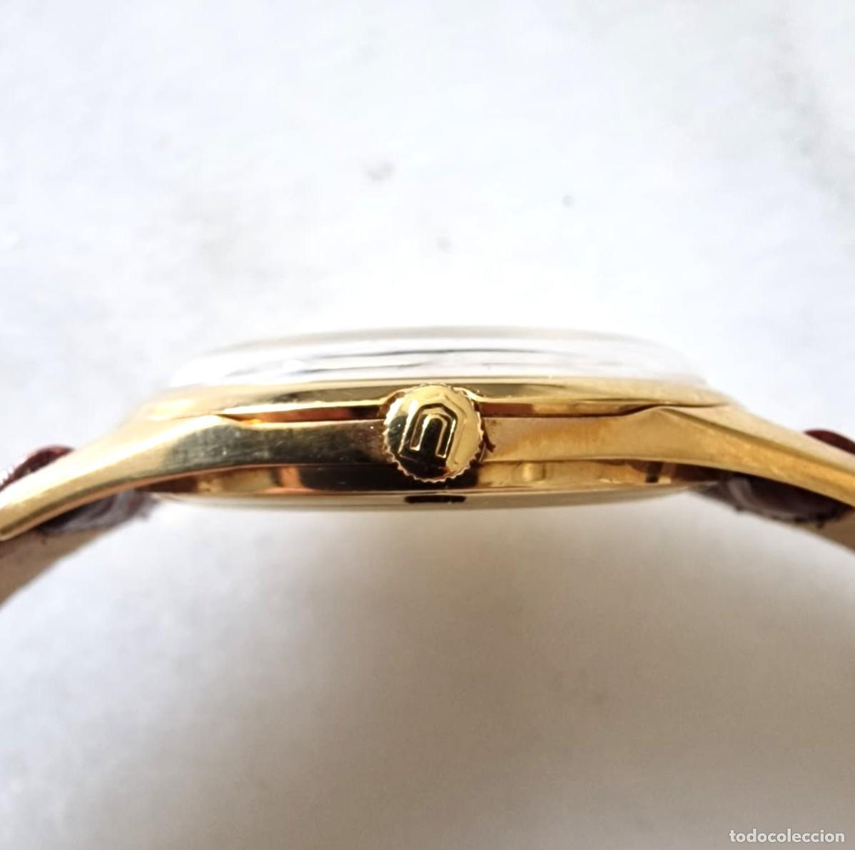 Vintage: UNIVERSAL GENEVE POLEROUTER DATE ORO 18K - Foto 4