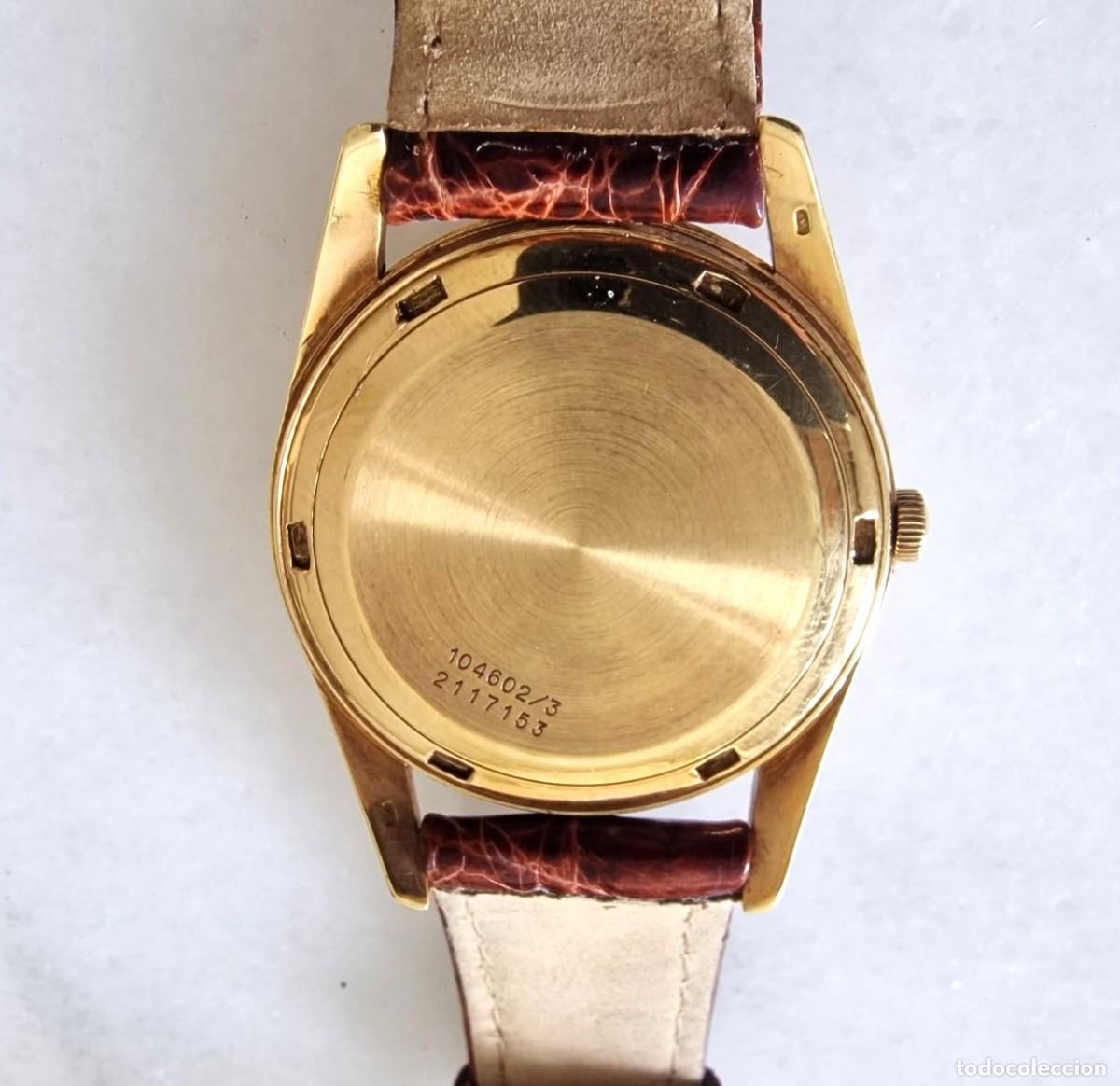Vintage: UNIVERSAL GENEVE POLEROUTER DATE ORO 18K - Foto 6