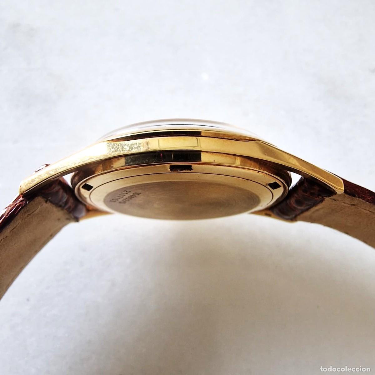 Vintage: UNIVERSAL GENEVE POLEROUTER DATE ORO 18K - Foto 7