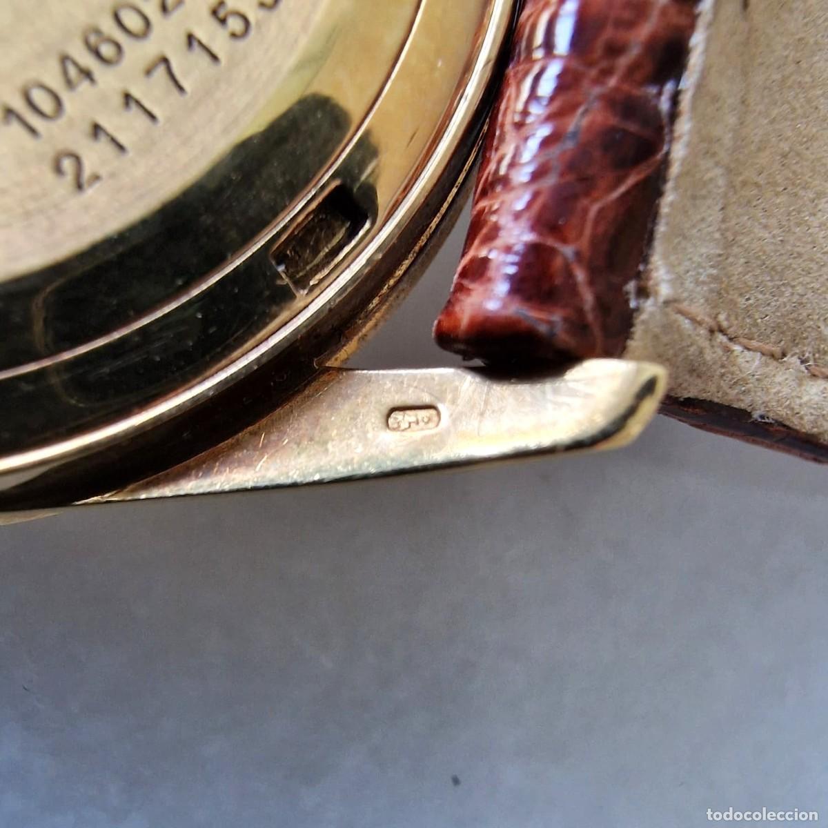Vintage: UNIVERSAL GENEVE POLEROUTER DATE ORO 18K - Foto 8