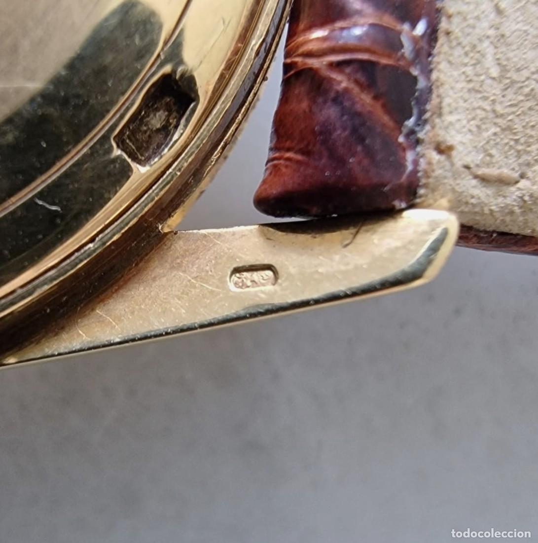 Vintage: UNIVERSAL GENEVE POLEROUTER DATE ORO 18K - Foto 9
